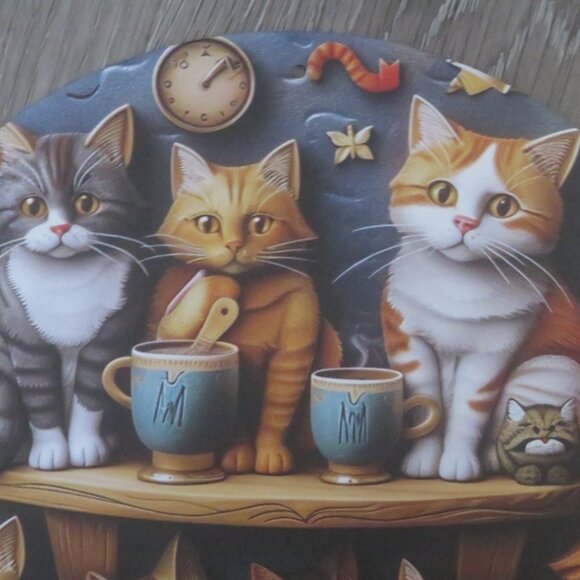 CAT Lovers Wall Sign Aluminum Metal (F59) - Picture 4 of 7